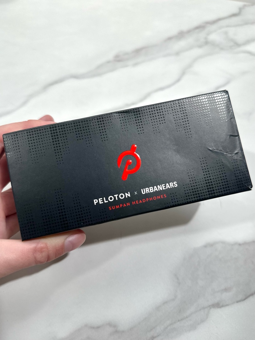 Peloton x Urbanears Sumpan Black Wired Earbud Headphones NIB OS Gym Workout